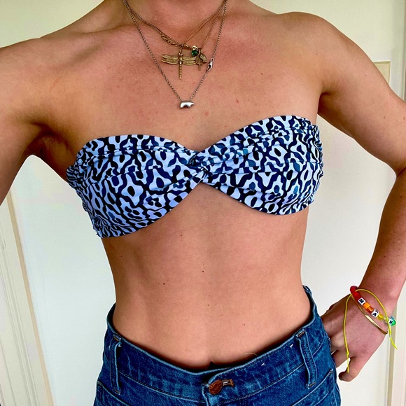 Mara Hoffman bandeau bikini top - Picture 1 of 7